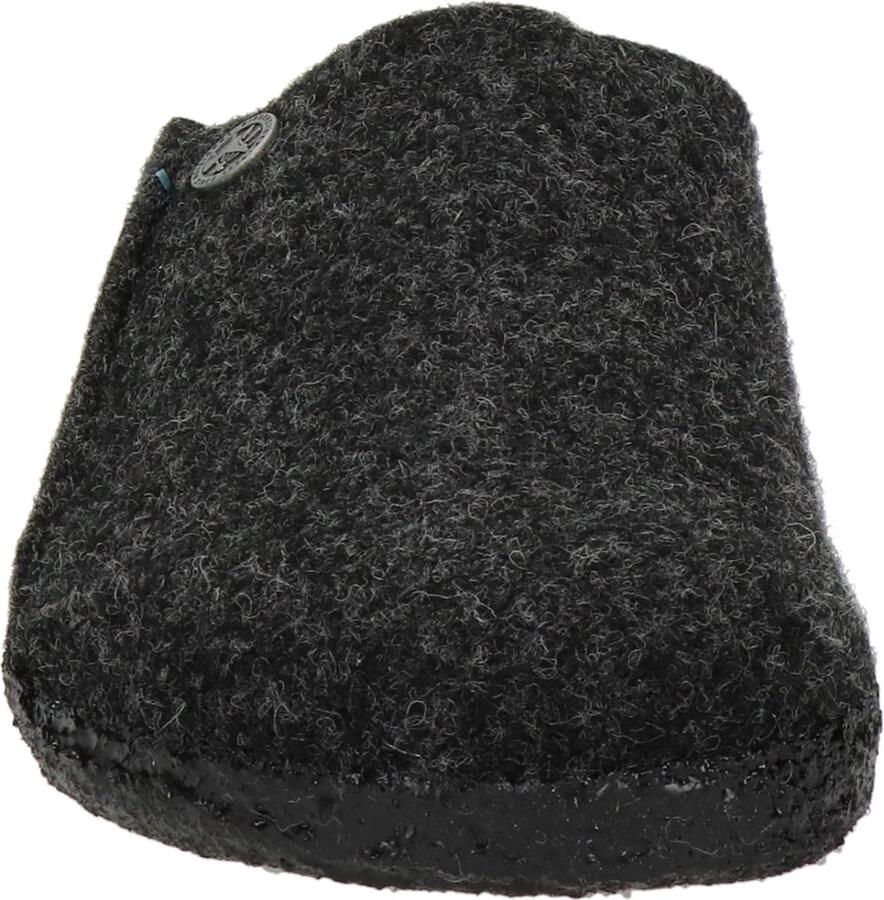 Birkenstock Zermatt narrow Filz Shearling Cozy Home Dames Pantoffels Antraciet - Foto 4