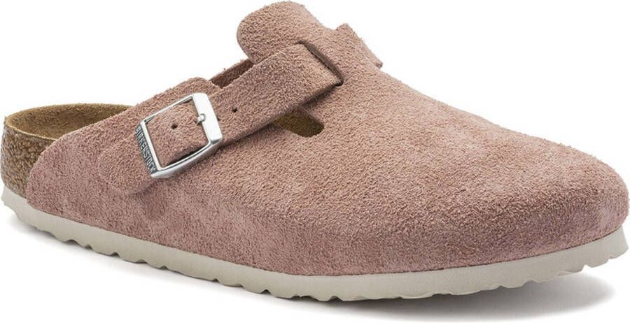 Birkenstock Boston Sfb Leve Pink Clay Pink Clay Slides 1023263