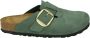 BIRKENSTOCK Instappers Dames Sue Maat: 39 Materiaal: Nubuck Kleur: Groen - Thumbnail 2