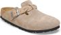 BIRKENSTOCK Instappers Dames Boston Braided Maat: 38 Materiaal: Suède Kleur: Zand - Thumbnail 2