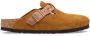 Birkenstock Boston Soft Footbed Suède Leder Brown Dames - Thumbnail 1