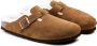 Birkenstock BOSTON SHEARLING SUEDE LEATHER pantoffels pantoffels Cognac - Thumbnail 3