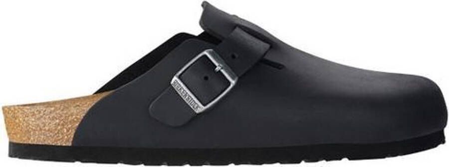 Birkenstock Boston Black narrow Fettleder Oiled Leather Unisex Pantoffels Zwart - Foto 2