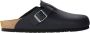 Birkenstock Boston Black narrow Fettleder Oiled Leather Unisex Pantoffels Zwart - Thumbnail 9