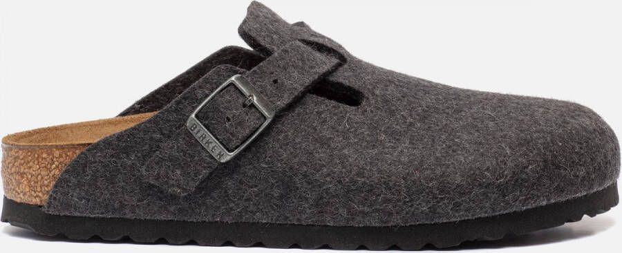 Birkenstock wollen Pantoffels Regular Anthracite Gray Heren - Foto 4