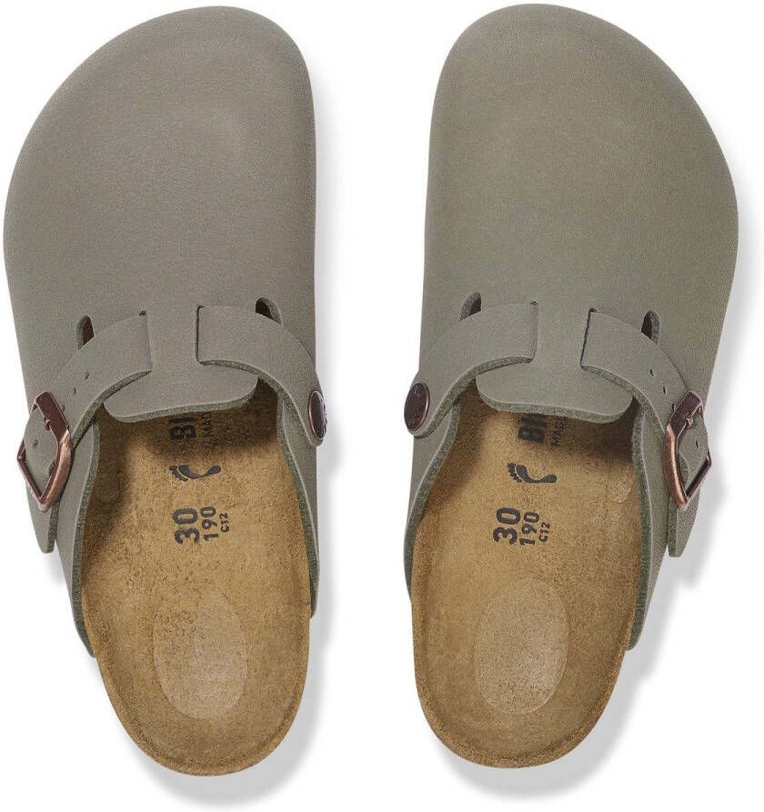 Birkenstock Boston Kinderslippers Birkibuc Streetwear Kind