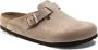 Birkenstock Elegante Pin Buckle Klomp in Tabak Beige - Thumbnail 5
