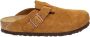 Birkenstock Boston SFB Mink narrow Veloursleder Suede Dames Pantoffels Mink - Thumbnail 1