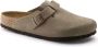 Birkenstock Boston Sfb Vl Taupe Taupe Schoenmaat 43 Slides & sandalen 560773 - Thumbnail 1