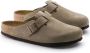 Birkenstock Boston Sfb Vl Taupe Taupe Schoenmaat 43 Slides & sandalen 560773 - Thumbnail 1