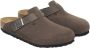 BIRKENSTOCK Slippers Heren Boston Heren Maat: 42 Materiaal: Suède Kleur: Bruin - Thumbnail 2