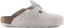 Birkenstock Boston Sandalen & Slides Heren antique white maat: 45 beschikbare maaten:41 42 43 44 45 46 - Thumbnail 1
