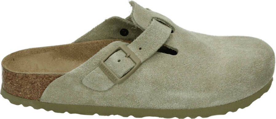 Birkenstock Boston Sandalen & Slides faded khaki maat: 41 beschikbare maaten:41 42 43 44 45 46 - Foto 4