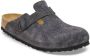 BIRKENSTOCK Slippers Boston Maat: 44 Materiaal: Suède Kleur: Donkergrijs - Thumbnail 2