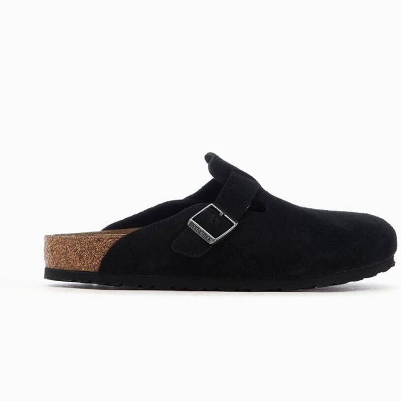 Birkenstock Boston Favorite Styles in zwart formaten: 45