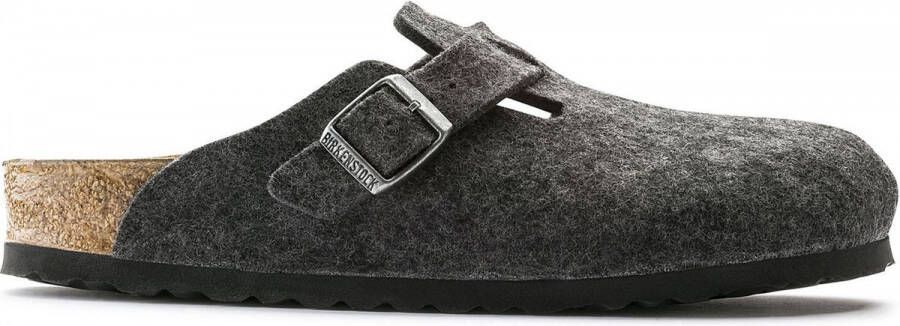 Birkenstock wollen Pantoffels Regular Anthracite Gray Heren - Foto 6