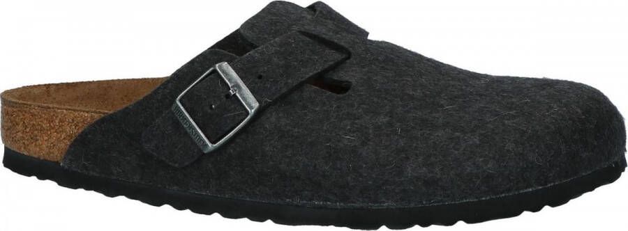 Birkenstock Boston WO Narrow Heren Clogs Anthracite