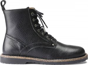 Birkenstock Bryson Natural Leather Boots Zwart
