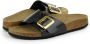 BIRKENSTOCK Slippers Dames Catalina Cushion Buckle Maat: 35 Materiaal: Leatherlook Kleur: Zwart - Thumbnail 2