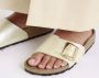BIRKENSTOCK Slippers Dames Catalina Cushion Buckle Maat: 43 Materiaal: Leatherlook Kleur: Beige - Thumbnail 2