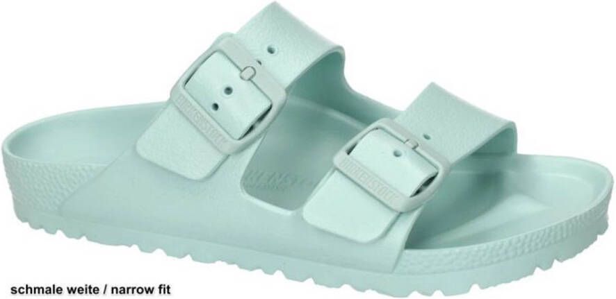Birkenstock -Dames aquamarijn slippers & muiltjes
