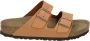 Birkenstock Arizona Vegan Birko-Flor Nubuck Sandalen Brown Dames - Thumbnail 5