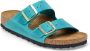 Birkenstock Dames Arizona Oiled Leather Biscay Bay Biscay Bay - Thumbnail 1