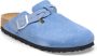 Birkenstock Boston Braided Suede Ele tal Blue Ele tal Blue - Thumbnail 1