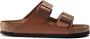 Birkenstock Slipper Arizona 1019075 Ginger Brown Natuurleer Smal 10½ - Thumbnail 1