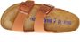 Birkenstock Arizona Slippers Ginger Brown Narrow fit | Cognac | Imitatieleer - Thumbnail 7