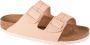 BIRKENSTOCK Arizona Birko-Flor new beige narrow Beige Synthetisch Platte sandalen Dames - Thumbnail 1