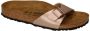 Birkenstock Women's Madrid BF Metallic Sandalen Narrow bruin beige - Thumbnail 5