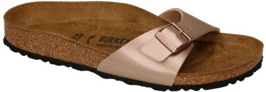 BIRKENSTOCK Slippers Dames Madrid Maat: 43 Materiaal: Leer Kleur: Brons - Foto 4