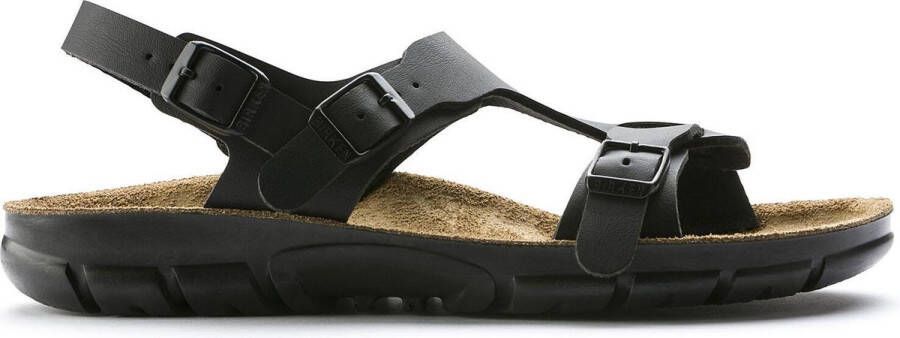 Birkenstock Saragossa Dames Sandalen Black Narrow fit | Zwart | Imitatieleer - Foto 2
