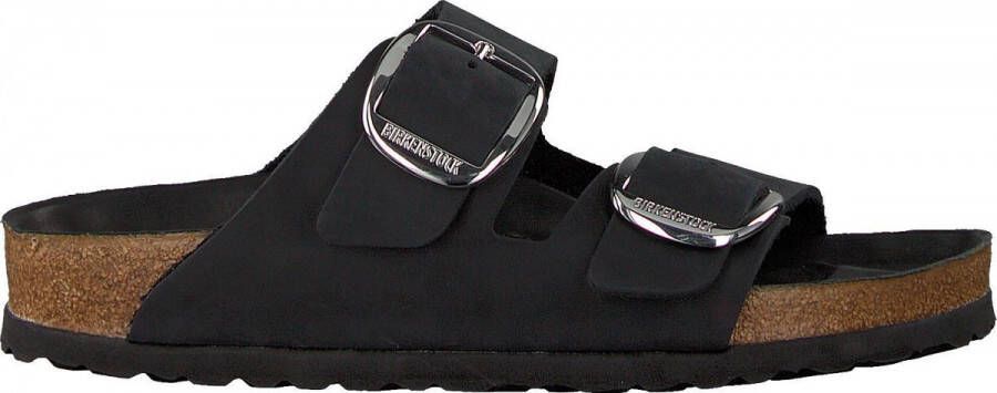Birkenstock ssandalen Arizona Big Buckle Natural Leather Oiled Etroit Zwart - Foto 2