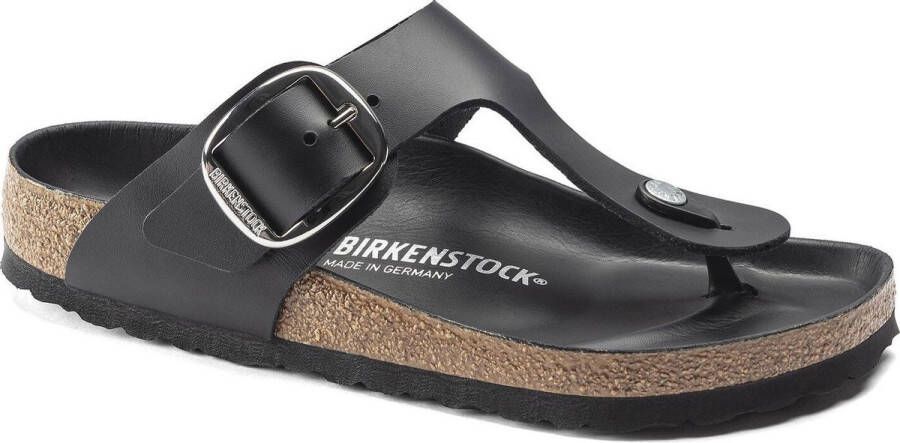 Birkenstock Gizeh Big Buckle sandalen zwart natuurleer regular dames(1018753 ) - Foto 2