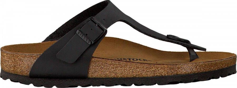 BIRKENSTOCK Teenslippers Gizeh Maat: 37 Materiaal: Leatherlook Kleur: Zwart - Foto 19