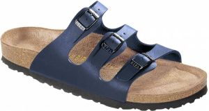 Birkenstock FLORIDA SOFTFOOTBED Volwassenen Dames slippers Kleur: Blauw Maat: 43
