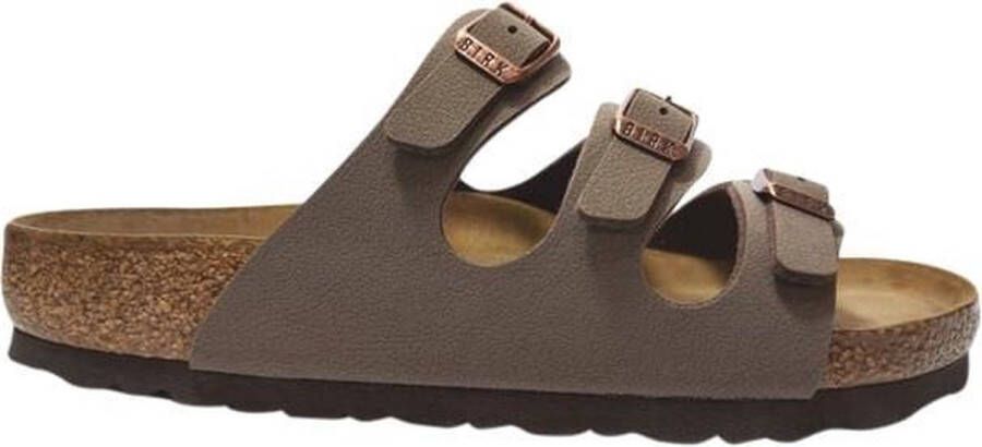 Birkenstock Florida Bruin Zacht Voetbed