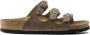 Birkenstock Florida Dames Slippers Tabacco Brown Regular fit | Bruin | Leer - Thumbnail 1