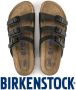 Birkenstock Florida SFB Regular Zwart Slippers Dames Size : - Thumbnail 2