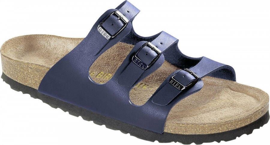 Birkenstock FLORIDA SOFTFOOTBED Volwassenen Dames slippersMoederdag Kleur: Blauw