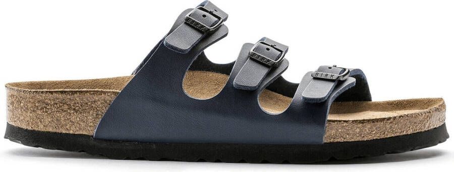 Birkenstock FLORIDA SOFTFOOTBED Volwassenen Dames slippersMoederdag Kleur: Blauw