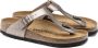 Birkenstock Gizeh Dames Slippers Graceful Taupe Regular fit | Taupe | Imitatieleer - Thumbnail 2