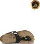 Birkenstock "Stijlvolle; Leren Flip Flops voor Vrouwen"; Zwart Dames - Thumbnail 1