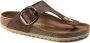 Birkenstock Gizeh Big Buckle Nl Womens Cognac Schoenmaat 35 Slides 1018745 - Thumbnail 2