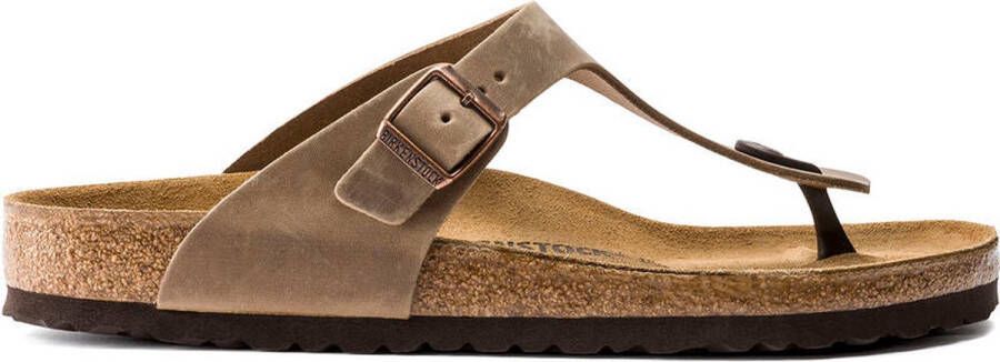 Birkenstock Klassieke Gizeh damessandaal Bruin Dames