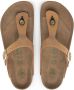 Birkenstock Gizeh BFBC Earthy Vegan Sandalen Regular bruin - Thumbnail 1