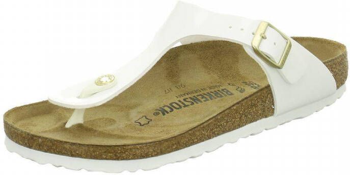 Birkenstock Gizeh Patent Calz N MIINTO b0a9350188b5bb0c32bf Wit Dames - Foto 8