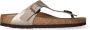 Birkenstock Gizeh Dames Slippers Graceful Taupe Narrow fit | Taupe | Imitatieleer - Thumbnail 1